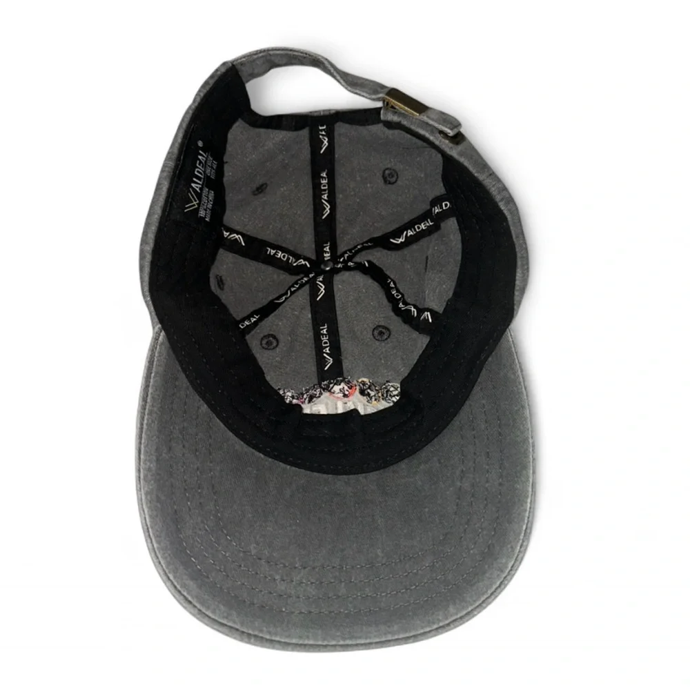 Gray Rainbow Embroidered Pickleball hat unisex men‎ women